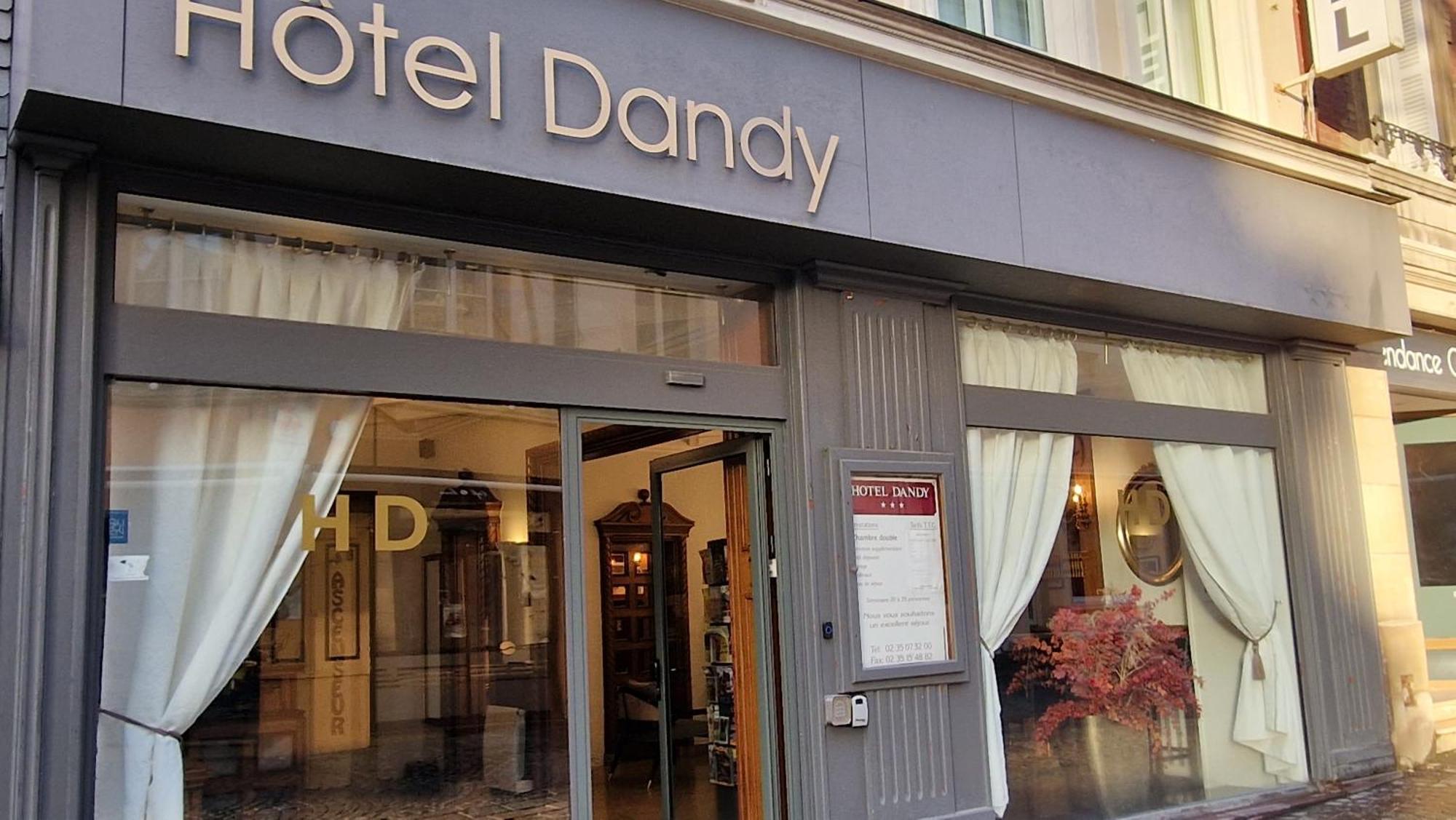 Hotel Dandy Rouen Centre Exterior foto