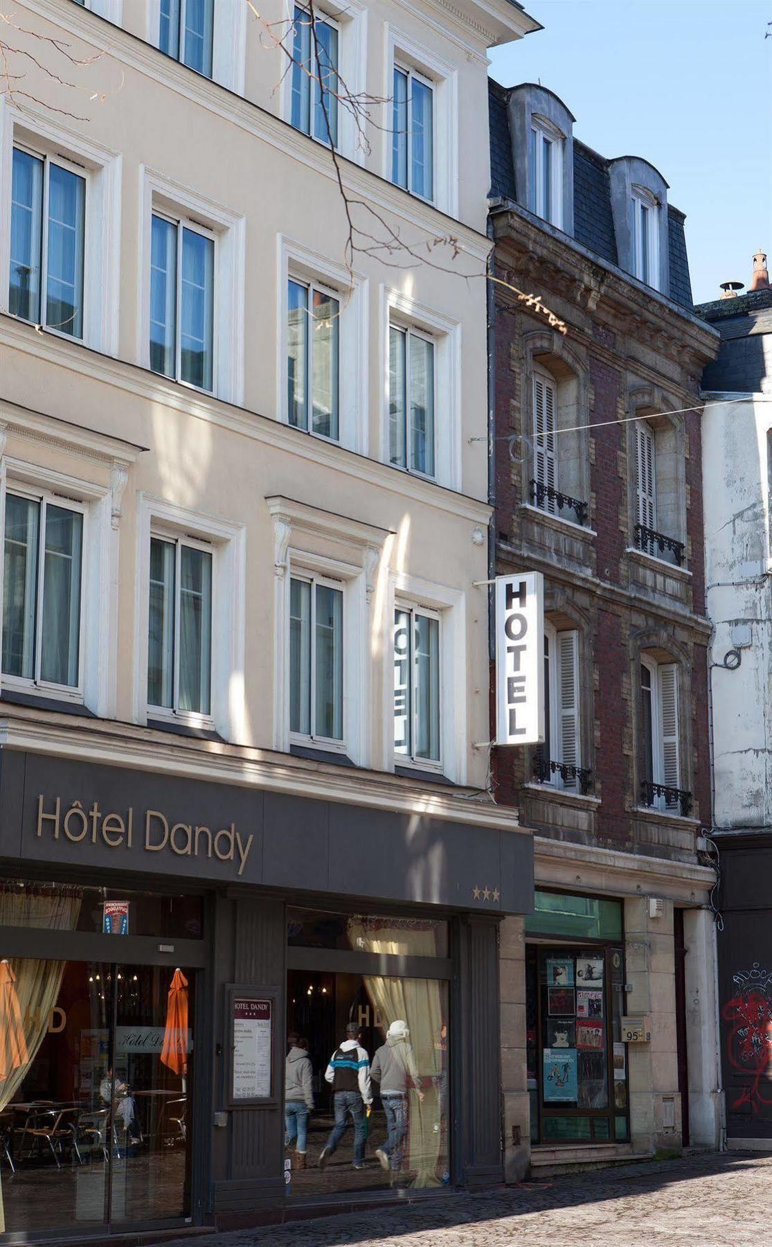 Hotel Dandy Rouen Centre Exterior foto