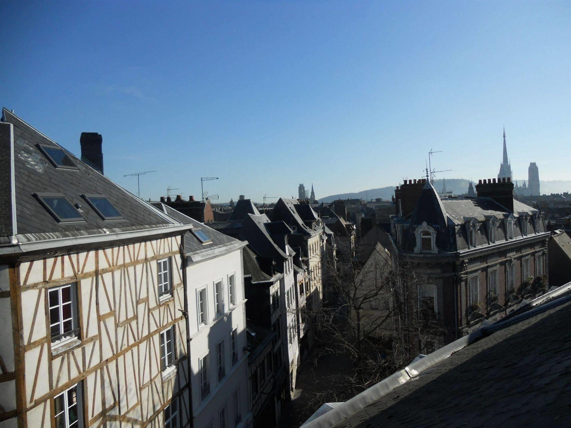 Hotel Dandy Rouen Centre Exterior foto